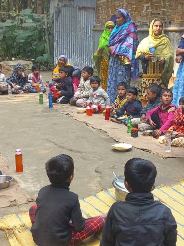 Mid-day meal, , Ramnagar Bazar, Nilphamari