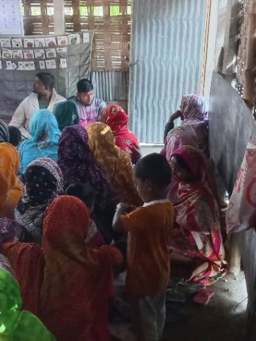 Mothers Meeting at Sarkarpara, Panchagar